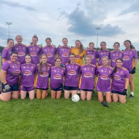13th July Ladies Football Family Care Practice U19 League 🏐 A very warm, humid and sunny evening saw our U19 Ladies Footballers open their League campaign at home with their game v Clann na nGael brought forward to yesterday evening. The young Gaels ladies played with the wind in their favour in the first half but took a little while to settle in. Clann amounted a 1-02 lead early on but the Gaels girls got into their rhythm and started clocking up the scores. Going into half time with a 9 point lead the Gaels girls knew Clann with the breeze in the second half would not give up too easily. Clann were finding some easy scores in the second half where as the Gaels girls weren't finding them as handy. Clann came back to within a 4 points margin aided by 2 penalties but the Gaels ladies found their mo-jo again and ensured they came out on top. A very competitive match with excellent teamwork from the Gaels and some lovely displays of direct football. Our pitch was in tip-top condition and Referee JJ Leonard did a great job and facilitated water breaks for the players which were badly needed in the beautiful weather. Well done to everyone and to our U16's that played and were massive support to our older girls 👏🏐 🟪🟨 Roscommon Gaels 03-14 Clann na nGael 4-07