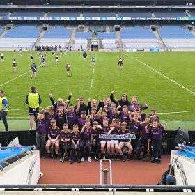 Our U11 hurlers too part very special trip to Croke Park on Tuesday April 15th. They were among Connacht's representatives at a Stay and Play, Go Games Blitz. They also got a guided tour of the famous stadium. All involved want to commend the boys for how they behaved. Thanks to all parents/ guardians/ mentors, and to the club for assisting finance the trip.