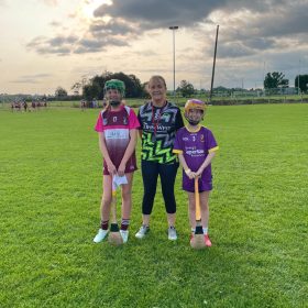 14th Aug The U12 girls welcomed Boyle to lisnamult in the 5th round of the league yesterday evening. The girls started brightly with some great scores and went into half time leading. In the second half Boyle responded strongly with some excellent scores , the girls battled hard against a resilient Boyle team replying with some fantastic scores ! In the end we got the deserved win . A big well done to all the girls this evening and thanks to Boyle camogie for a great match . 🟣🟡