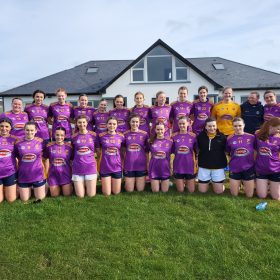 8th March Ros Gaels 2-9 to 0-05 Division 4 League Round 1 Junior Ladies Footballers v St. Faithleachs.