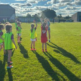 23rd June U8 LGFA Blitz Tonight ☀️🏐 A big thank you to all the teams who joined us this evening — Roscommon Gaels, St Faithleachs and Kilbride . We were blessed with a beautiful evening in the sunshine, and it was great to see so many young girls enjoying their football. There were brilliant matches, lots of fun, and plenty of skill and enthusiasm on display throughout the evening. Thanks to all the parents and coaches from every team for their support and encouragement, and to our own Under-16 Go Games referee, Anna, for officiating the games. Most importantly, the girls had a fantastic time, which is what it’s all about!