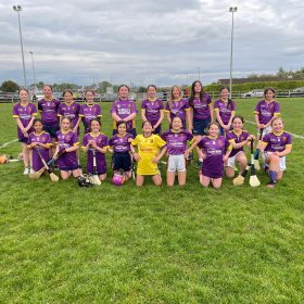 15th May The U12 girls welcomed Carrick to Lisnamult on Friday evening! It was a great match with lots of great camogie on show from both teams. The Gaels girls dug deep and got the victory ! Well done to both teams on an entertaining game of camogie 🟣🟡