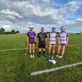 30th July A tough first half against a strong Carrick/Tulsk/Dominics side, with a small panel available and four of our U14 girls stepping up to help out. 👏 The girls showed great heart in the second half, battling hard, playing some brilliant camogie and adding some excellent scores to the scoreboard. 💪🥎 Despite a fantastic effort from everyone, Carrick/Tulsk/Dominics came away with the win. A huge well done to all our players for their determination, teamwork and never giving up. Special thanks to our U14 girls for stepping up when needed. 💜💛