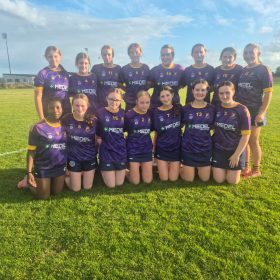 30th July A tough first half against a strong Carrick/Tulsk/Dominics side, with a small panel available and four of our U14 girls stepping up to help out. 👏 The girls showed great heart in the second half, battling hard, playing some brilliant camogie and adding some excellent scores to the scoreboard. 💪🥎 Despite a fantastic effort from everyone, Carrick/Tulsk/Dominics came away with the win. A huge well done to all our players for their determination, teamwork and never giving up. Special thanks to our U14 girls for stepping up when needed. 💜💛